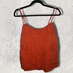 Sanctuary  revolve Orange Ivy Tank top  style b0559-rsv Size Large